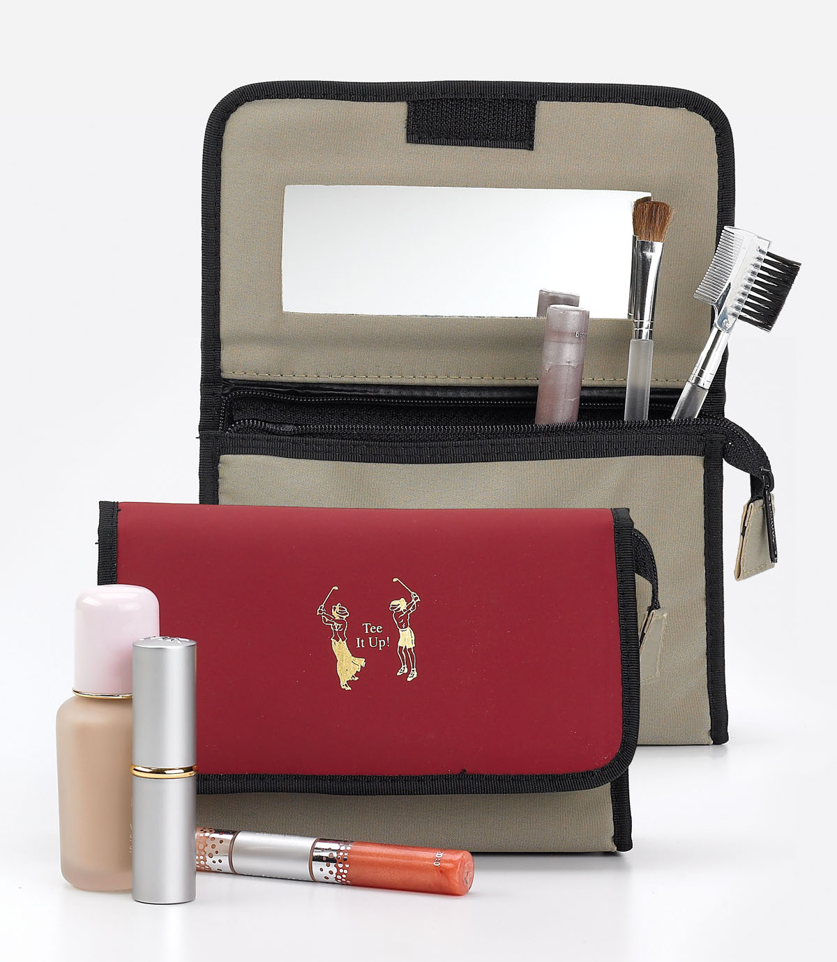 TEE-IT-UP COSMETIC BAG